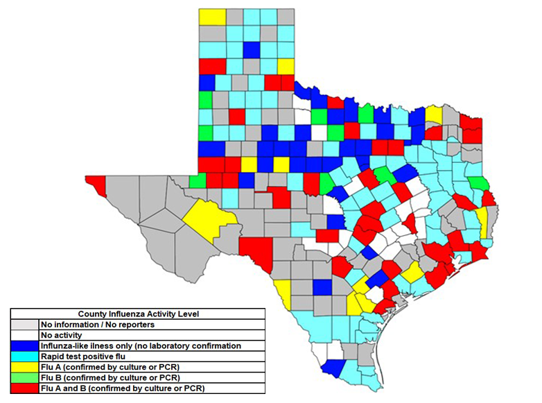 20232024 Texas Influenza Surveillance Activity Texas DSHS